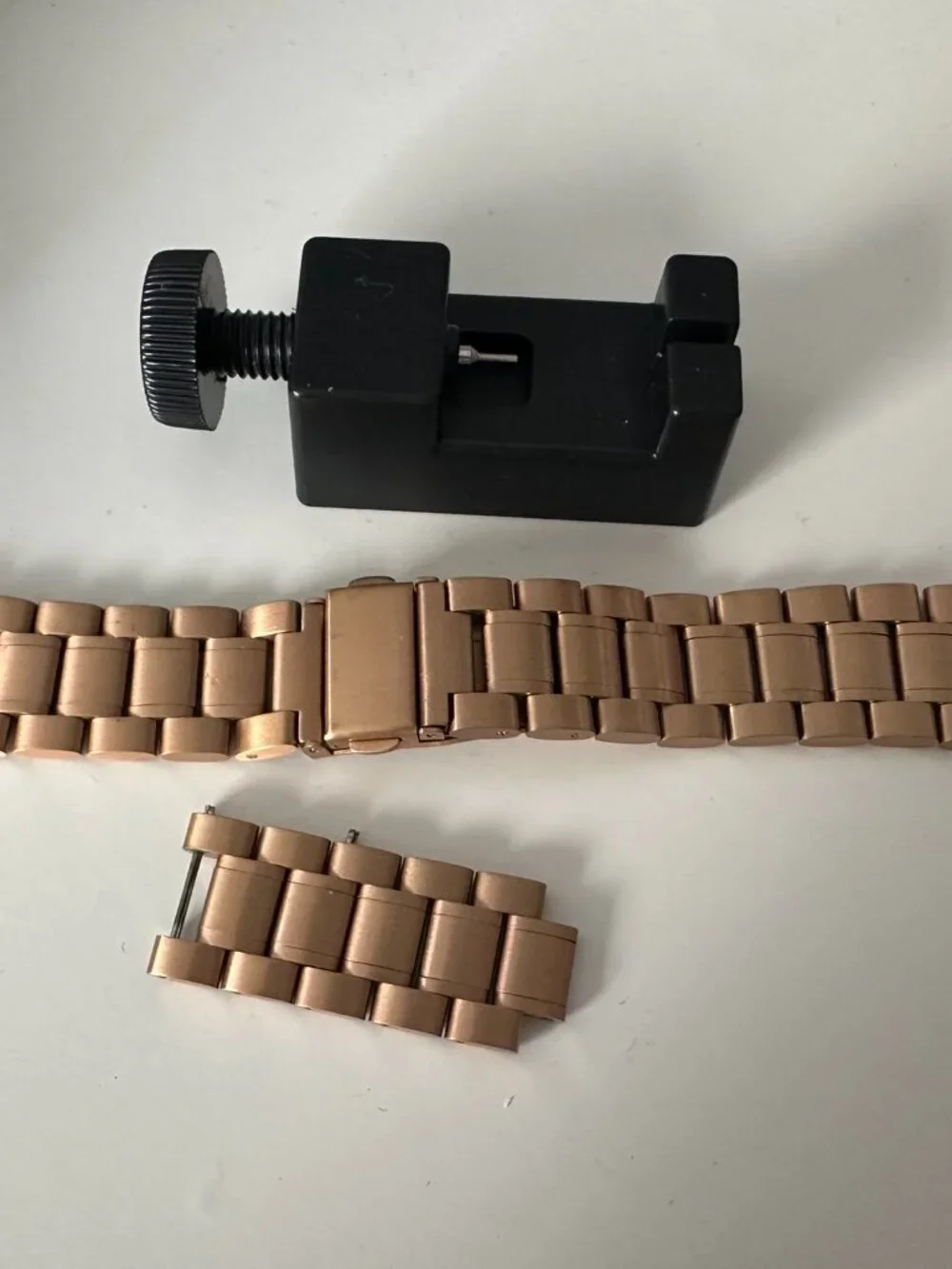 Apple Watch 38mm/40mm Stainless Steel Link Band - Gold